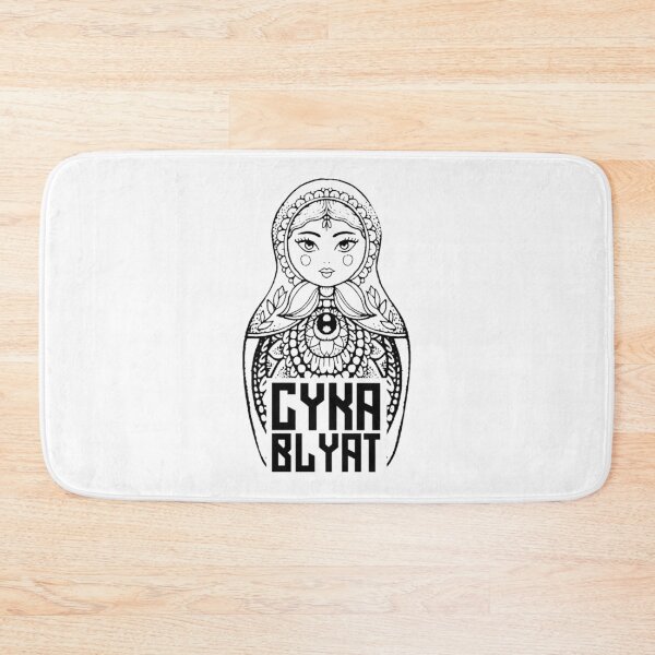 Item preview, Matryoshka Cyka Blyat Tshirt designed and sold by Mattilyndils.