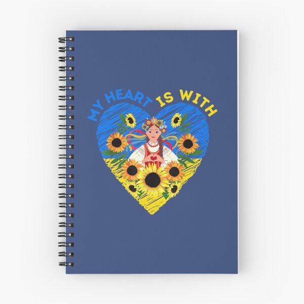 Item preview, My Heart Is With Ukraine Sunflower designed and sold by Mattilyndils.