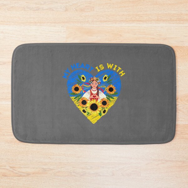 Item preview, My Heart Is With Ukraine Sunflower designed and sold by Mattilyndils.