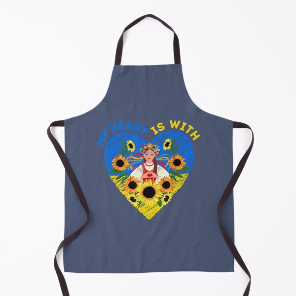 Item preview, My Heart Is With Ukraine Sunflower designed and sold by Mattilyndils.