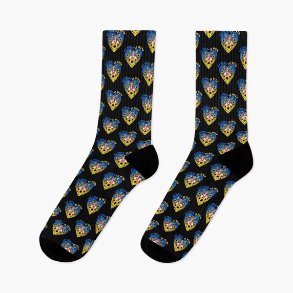 Item preview, My Heart Is With Ukraine Sunflower designed and sold by Mattilyndils.