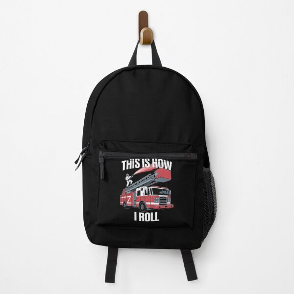 Item preview, Firemen This Is How I Roll Volunteer Firefighter Fire Truck designed and sold by Jadiantukora.