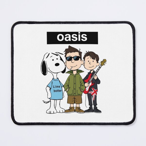 Item preview, oasis x snoopy designed and sold by ArtbyDalliesAI.