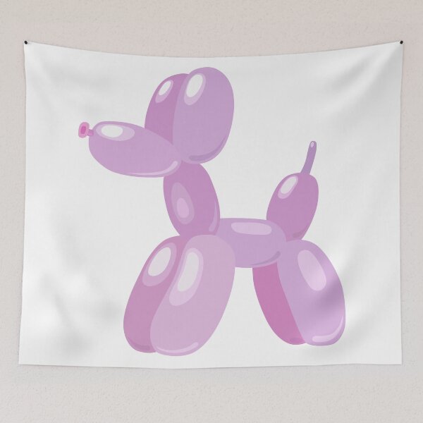 Item preview, Cute pink balloon dog designed and sold by zuperelectracat.