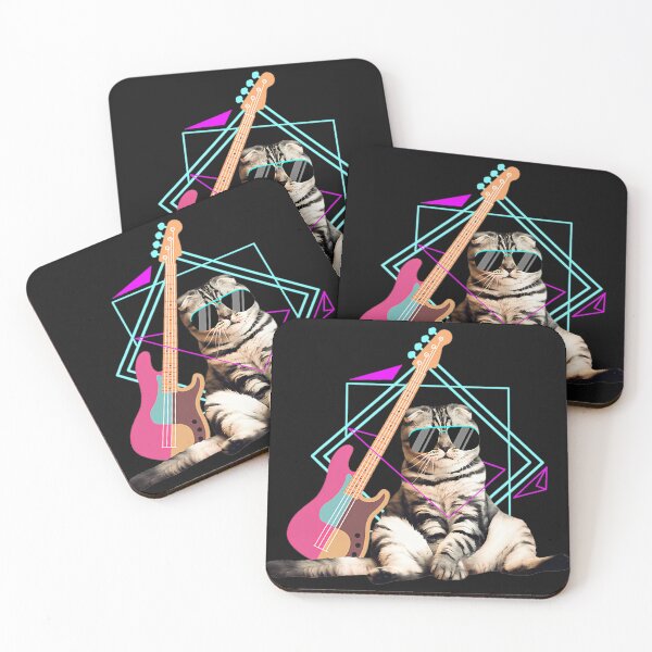 Item preview, Bass-Cat---Rock-Kitty-On-A-Bass-Guitar designed and sold by sherwoodlis.