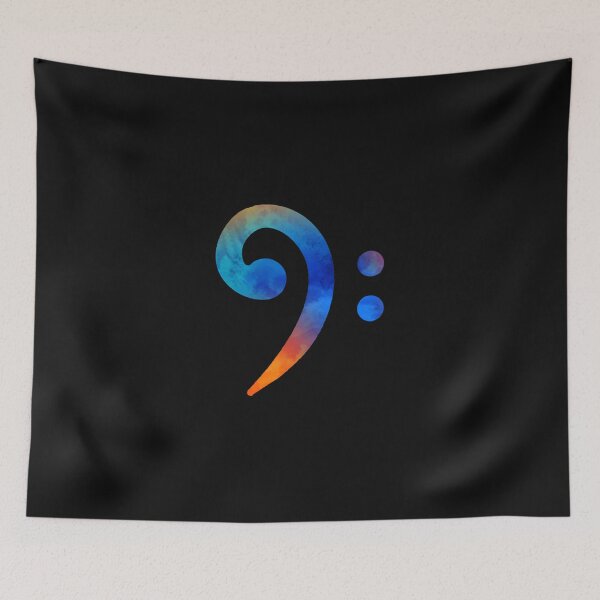 Item preview, Bass-Clef-Note-Watercolor-Musician designed and sold by sherwoodlis.