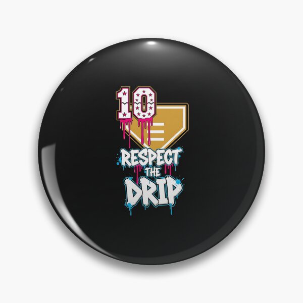Item preview, Baseball 10 Year Old Birthday Ice Cream Drip 10th Birthday  designed and sold by diyoor.