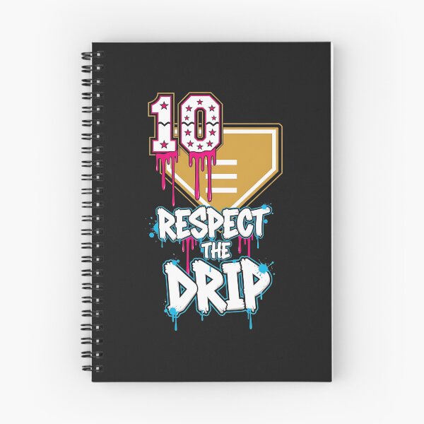 Item preview, Baseball 10 Year Old Birthday Ice Cream Drip 10th Birthday  designed and sold by diyoor.