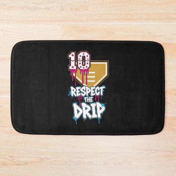 Item preview, Baseball 10 Year Old Birthday Ice Cream Drip 10th Birthday  designed and sold by diyoor.