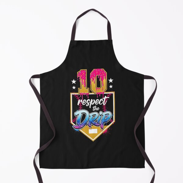 Item preview, Baseball 10 Year Old Birthday Ice Cream Drip 10th Birthday designed and sold by diyoor.