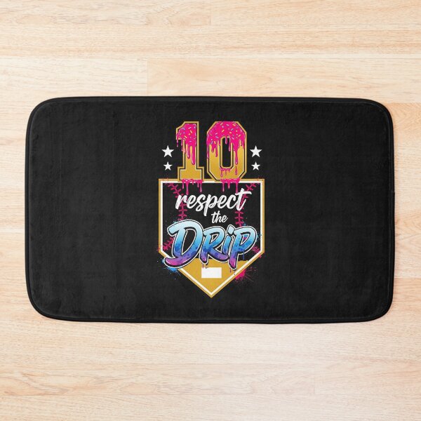 Item preview, Baseball 10 Year Old Birthday Ice Cream Drip 10th Birthday designed and sold by diyoor.
