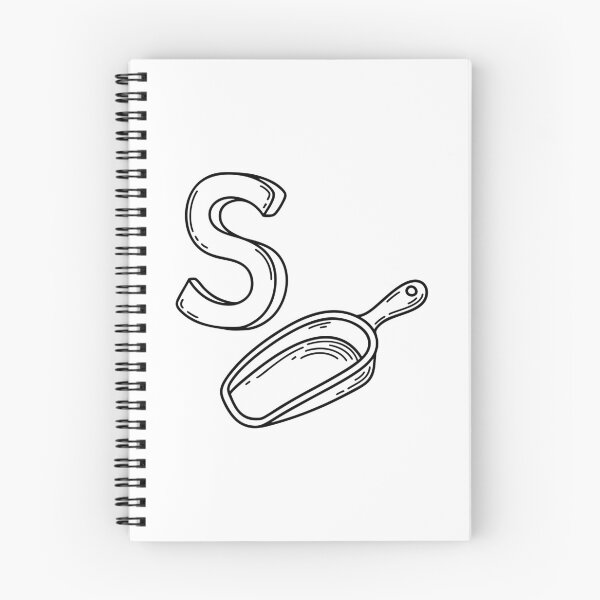 Item preview, An illustration of letter S stand for Scoop designed and sold by rasagamastore.