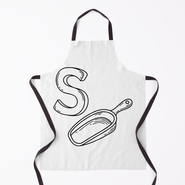 Item preview, An illustration of letter S stand for Scoop designed and sold by rasagamastore.