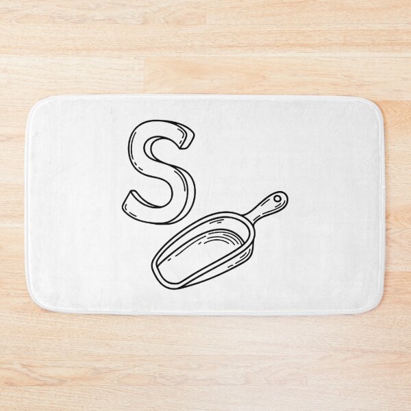 Item preview, An illustration of letter S stand for Scoop designed and sold by rasagamastore.