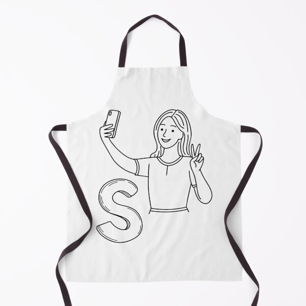 Item preview, An illustration of letter S stand for Selfie designed and sold by rasagamastore.