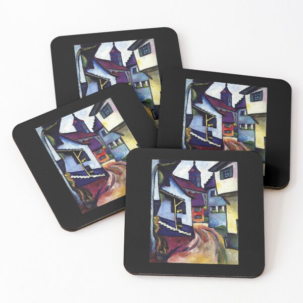 Item preview, Street With Church In Kandern - August Macke 	 designed and sold by yxkvfuigqw8.