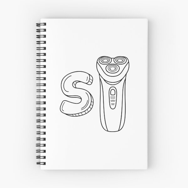 Item preview, An illustration of letter S stand for Shaver designed and sold by rasagamastore.