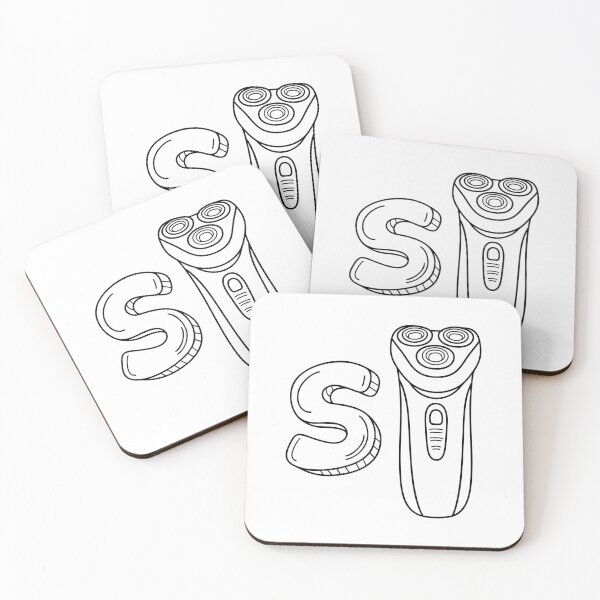 Item preview, An illustration of letter S stand for Shaver designed and sold by rasagamastore.