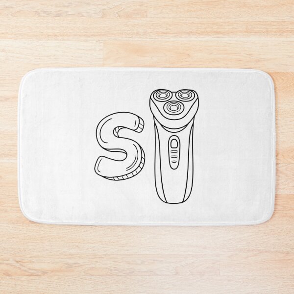 Item preview, An illustration of letter S stand for Shaver designed and sold by rasagamastore.