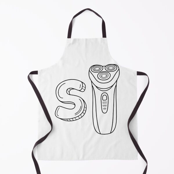 Item preview, An illustration of letter S stand for Shaver designed and sold by rasagamastore.