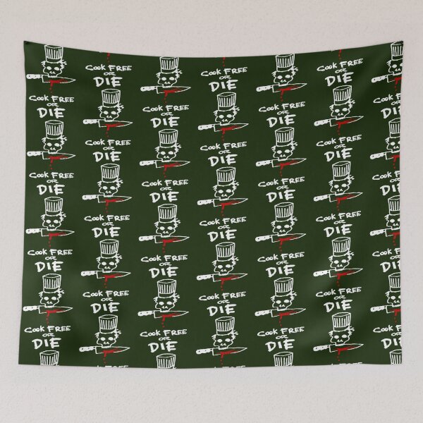 Item preview, Bourdain Cook Free Or Die designed and sold by EclectricDesign.
