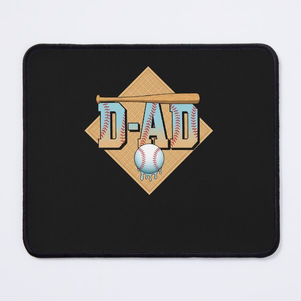 Item preview, Baseball Dad Ice Cream Drip Home Plate Bat Cool Fathers Day designed and sold by diyoor.