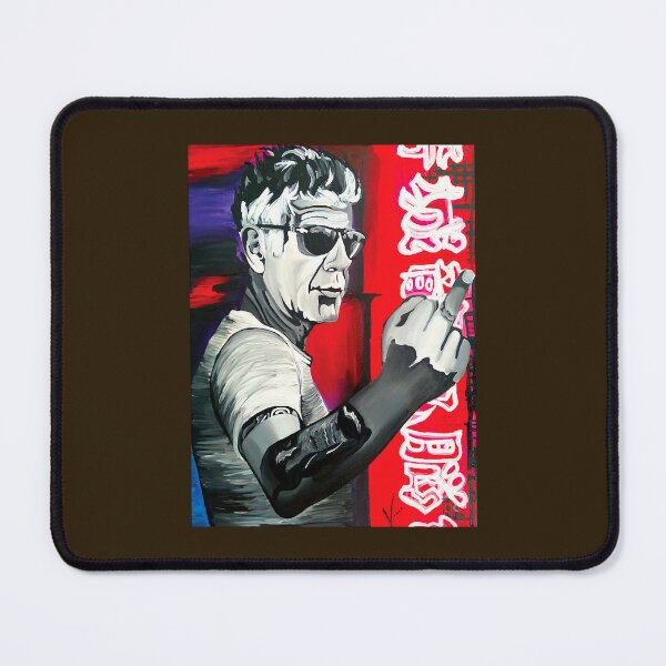 Item preview, painting canvas art anthony bourdain designed and sold by EclectricDesign.