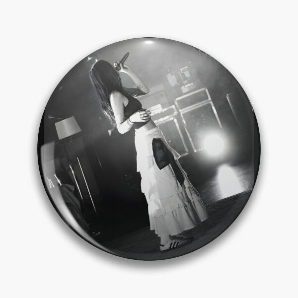 Item preview, Lizzy McAlpine Live Concert Black & White Indie Art Photography designed and sold by vasilacielloa.