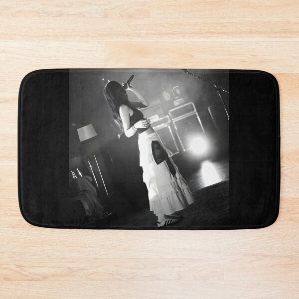 Item preview, Lizzy McAlpine Live Concert Black & White Indie Art Photography designed and sold by vasilacielloa.