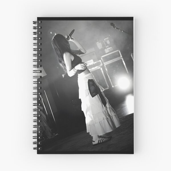 Item preview, Lizzy McAlpine Live Concert Black & White Indie Art Photography designed and sold by vasilacielloa.
