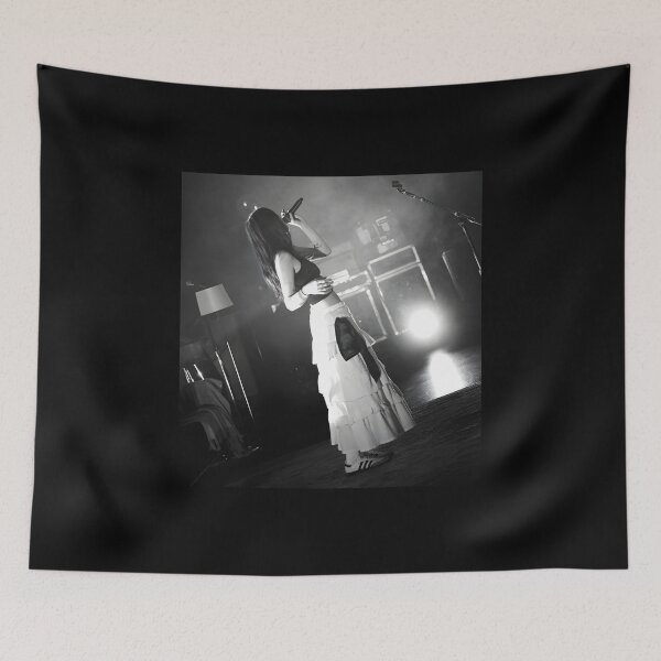 Item preview, Lizzy McAlpine Live Concert Black & White Indie Art Photography designed and sold by vasilacielloa.