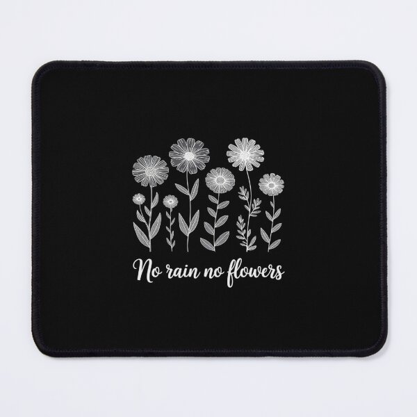 Item preview, Floral No Rain No Flowers designed and sold by Idarmotar.