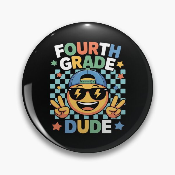 Item preview, Fourth Grade Dude Back to School First Day of 4th Grade Boys designed and sold by Idarmotar.