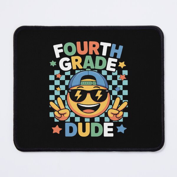 Item preview, Fourth Grade Dude Back to School First Day of 4th Grade Boys designed and sold by Idarmotar.