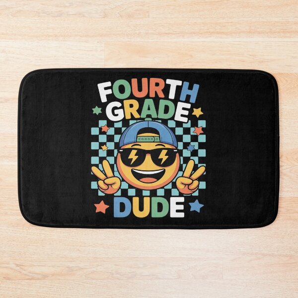 Item preview, Fourth Grade Dude Back to School First Day of 4th Grade Boys designed and sold by Idarmotar.