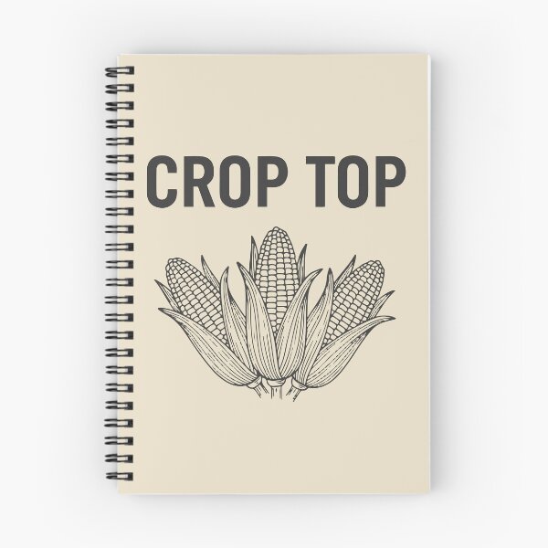 Item preview, Funny Corn Pun Crop Top designed and sold by FlashCraft Design.