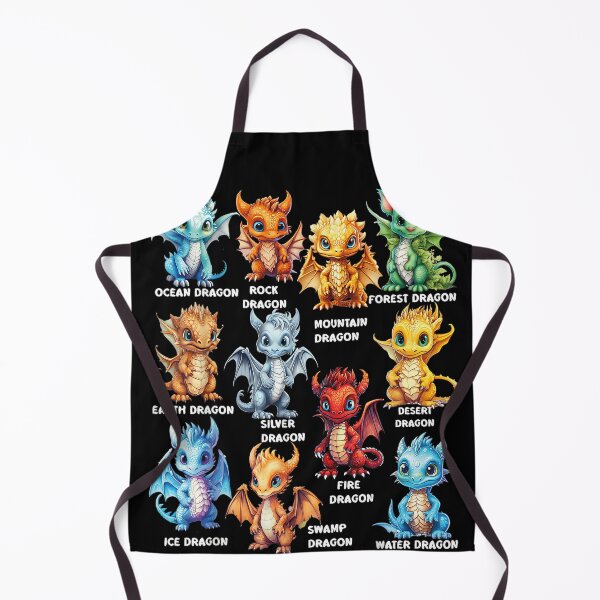 Item preview, Adorable Baby Dragon Types designed and sold by AriePollich.