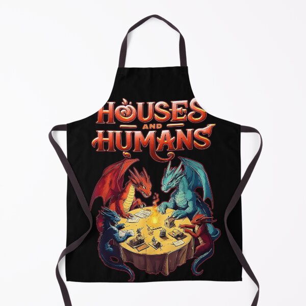 Item preview, Fiery Dragons Playing Houses and Humans designed and sold by AriePollich.