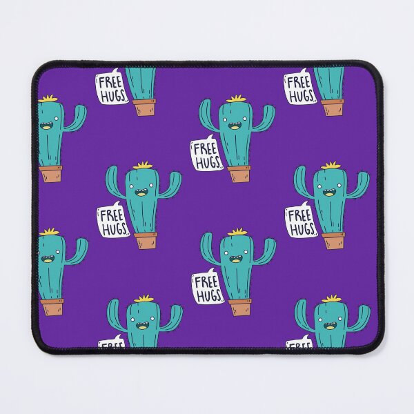 Item preview, funny cactus, free hugs designed and sold by Mauswohn.