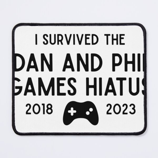 Item preview,  I Survived The Danandphilgames Hiatus Text designed and sold by Gasparoltan.