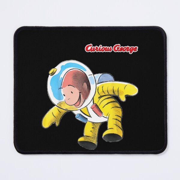 Item preview, Curious George Happy Astronaut Portrait designed and sold by lukdulsz37.