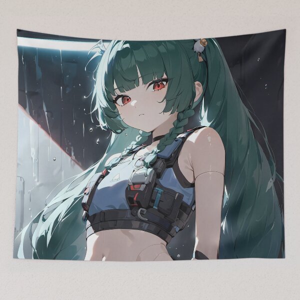 Item preview, Qingyi Zenless Zone Zero Anime Girl Dark Battle Waifu designed and sold by HumbertoValveno.