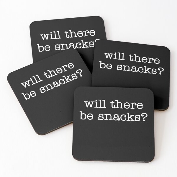 Item preview, Will There Be Snacks Funny Sarcasm Hungry Curious Always Wondering designed and sold by SkeletonsDanger.