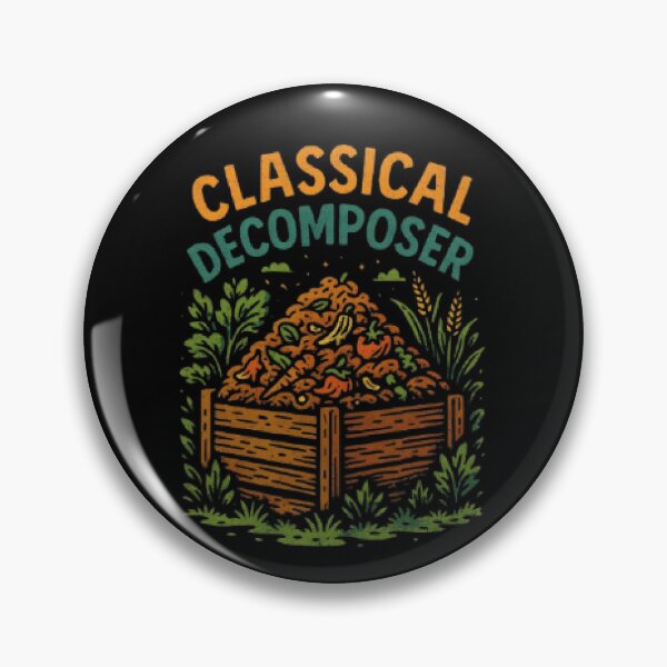 Item preview, Classical Decomposer Compost Pun designed and sold by ShamblesShirts.