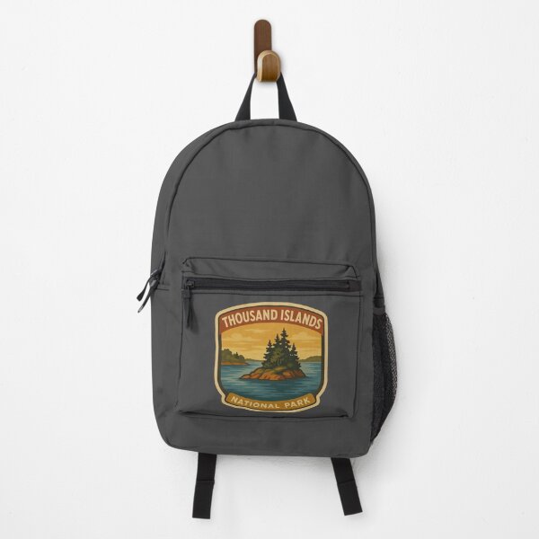 Item preview, Vintage Canadian National Park Prints: Thousand Islands designed and sold by PinUpPizzazz.