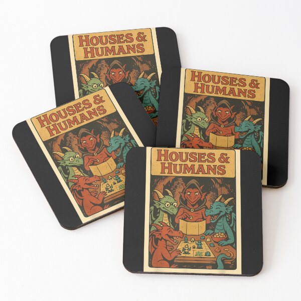 Item preview, Vintage Dragons Gaming Houses and Humans designed and sold by AriePollich.