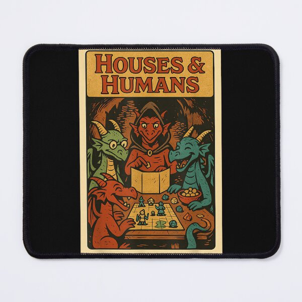 Item preview, Vintage Dragons Gaming Houses and Humans designed and sold by AriePollich.