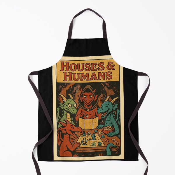 Item preview, Vintage Dragons Gaming Houses and Humans designed and sold by AriePollich.