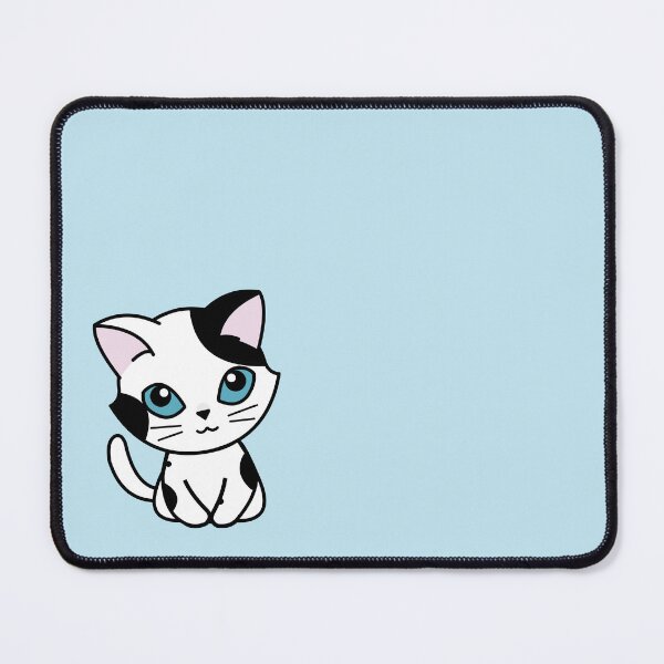 Item preview, Black Spotted Cat with Blue Eyes designed and sold by missnisa.