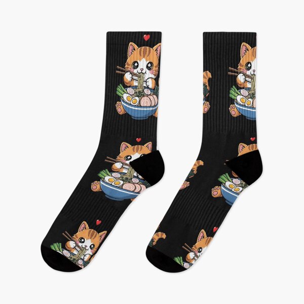 Item preview, Kawaii Cat Anime Japanese Retro Men Women Kids Funny Cat  designed and sold by cawtoon.